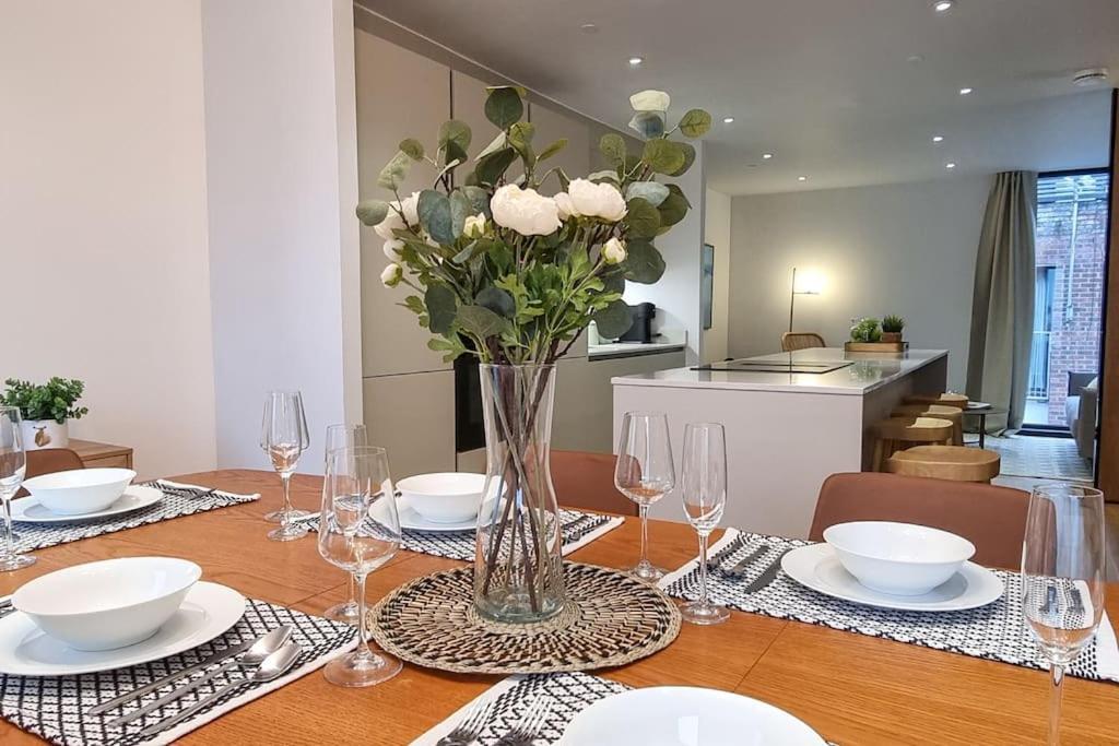Stunning Luxury Townhouse In Centre Of Manchester Esterno foto
